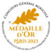 Médaille d'or Paris 2023